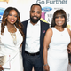 Kandi Burruss, Todd Tucker and Joyce Jones attend the 2015 Ford Neighborhood Awards Hosted By Steve Harvey at Phillips Arena on August 8, 2015 in Atlanta, Georgia.